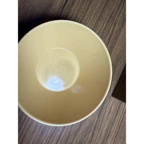 Vintage Yellow Bicycle Design Plastic Bowl - Picture 4 of 5